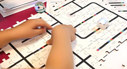 Ozobot - drewniane puzzle do nauki programowania