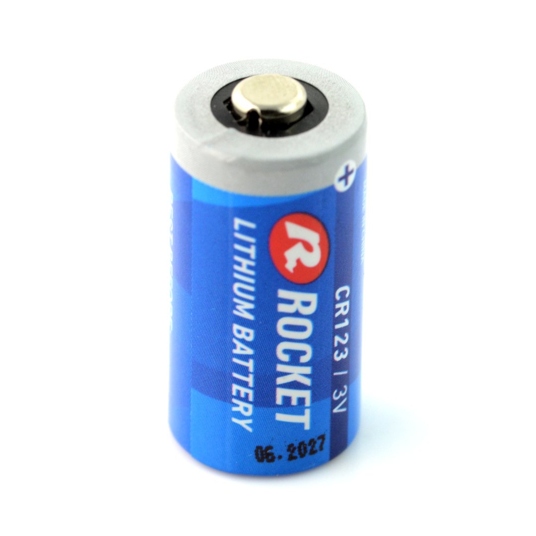 Pile CR123 lithium 3 volts - Piles pour shocker électrique
