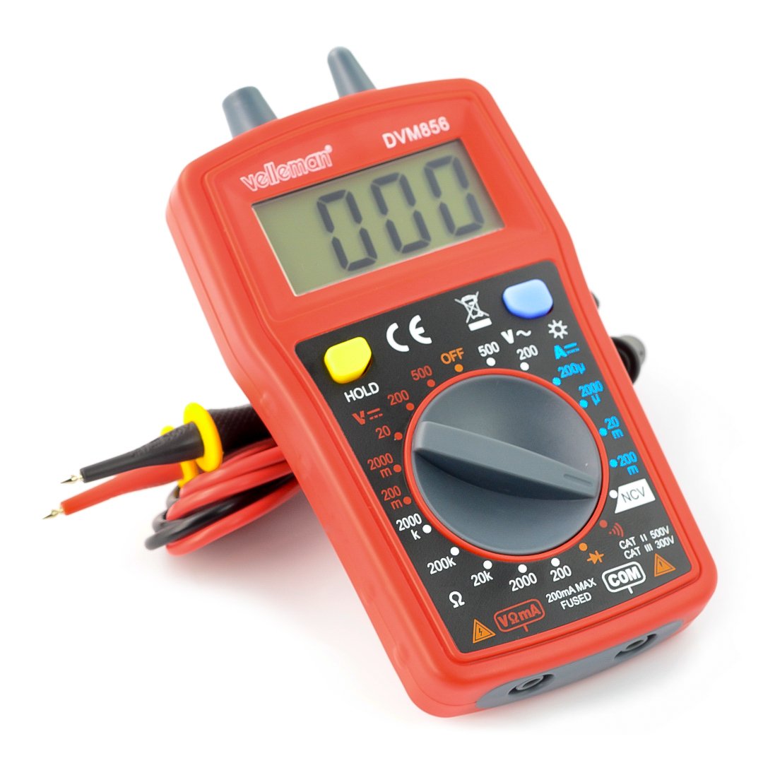new 3.5 digit RED LED display ohmmeter resistance test meter 0-2MΩ ohm 5v dc 