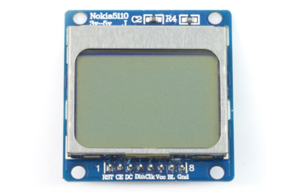 Wyświetlacz LCD graficzny - Nokia 5110