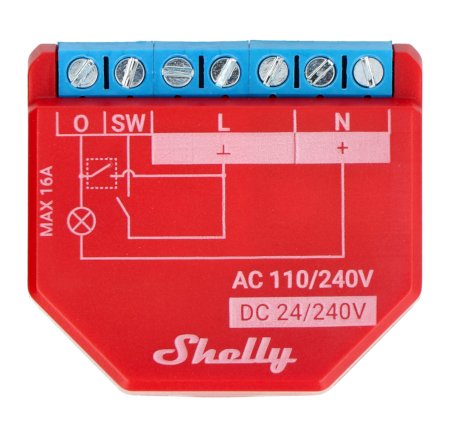 Shelly 1PM - 1x przekaźnik z pomiarem energii