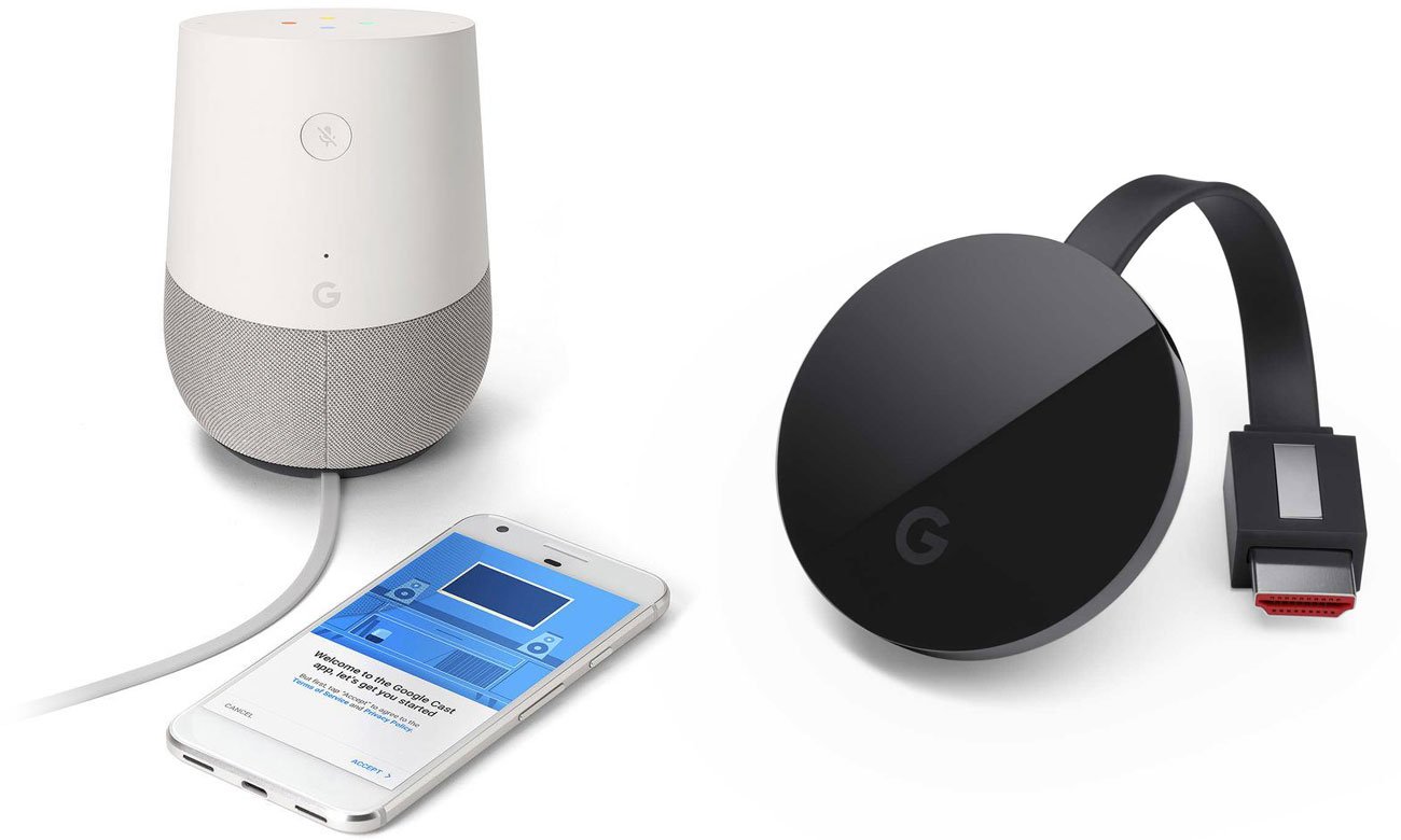 Google Home oraz Chromecast