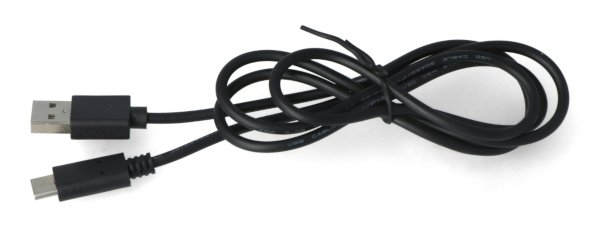 Przewód Lanberg USB Typ A - C 2.0 czarny 1m
