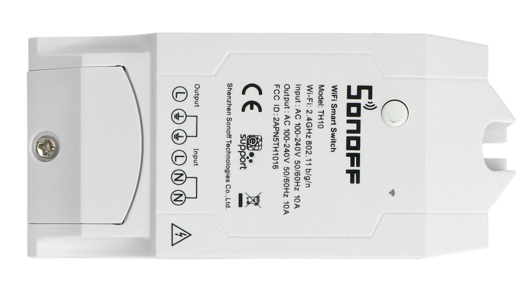 Interruptor Sonoff T0 1 Canal Wifi Compatible Con Alexa y Google