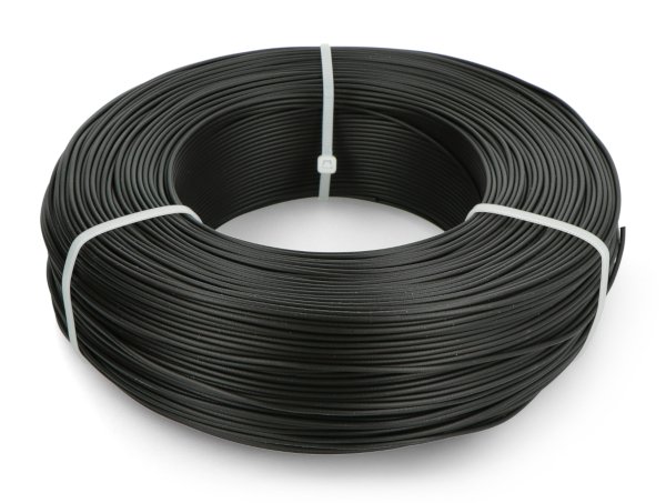 Czarny filament Easy PLA bez szpuli.