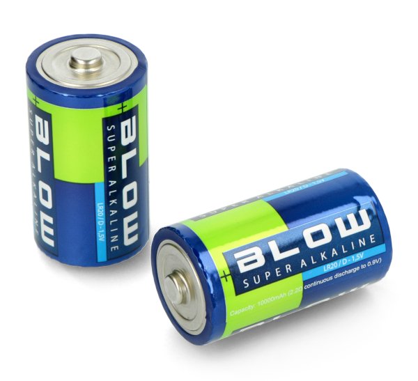 Bateria D/R20 Blow Super Alkaline - 2szt.