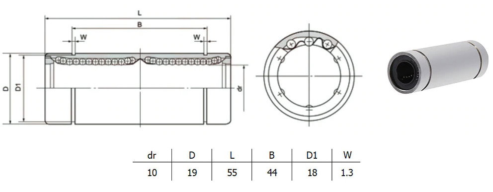 What else is worth knowing about the LM8UU linear bearing?