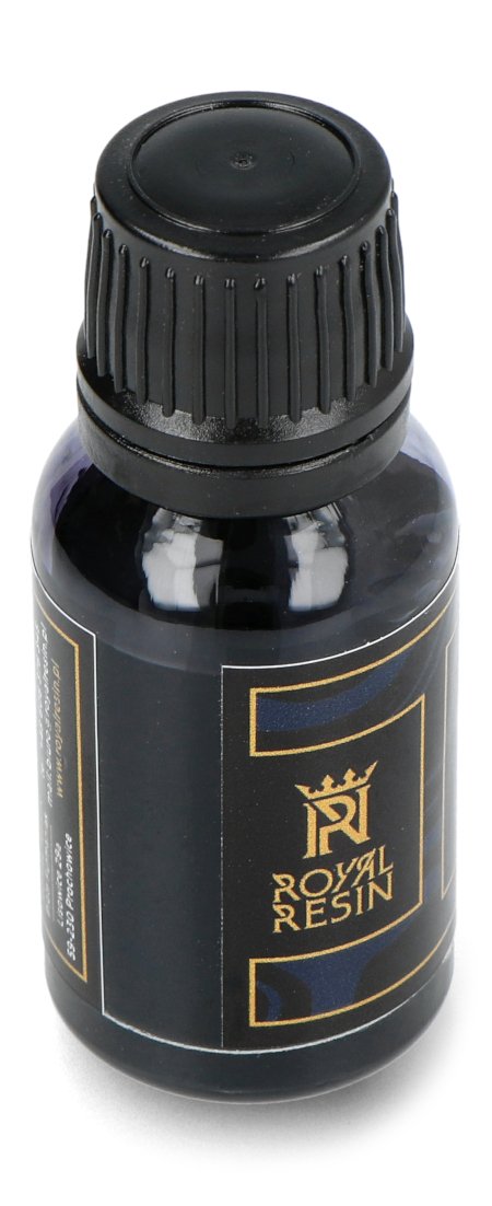 Barwnik alkoholowy do żywicy epoksydowej Royal Resin - transparentny w płynie - 15ml - obsydianowy