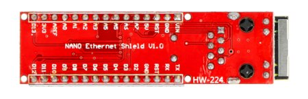 Moduł sieciowy Ethernet Shield v1.0 dla Arduino Nano