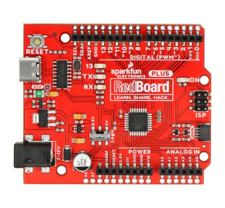 SparkFun RedBoard Plus - płytka rozwojowa zgodna z Arduino.