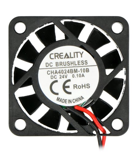 Quiet axial fan for Creality 3D printers