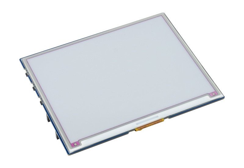 E-Paper E-Ink 5,65'' 600×448px SPI - wyświetlacz z nakładką do Raspberry Pi Pico - ACeP - 7 kolorów - Waveshare 20299