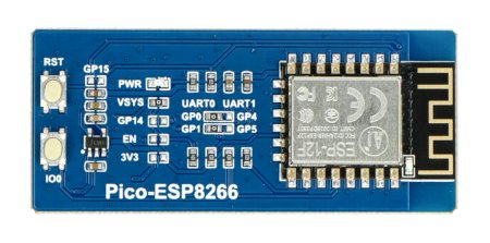 Nakładka do Pico z układem ESP8266
