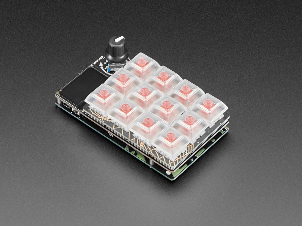 Adafruit MicroPad z mikrokontrolerem RP2040
