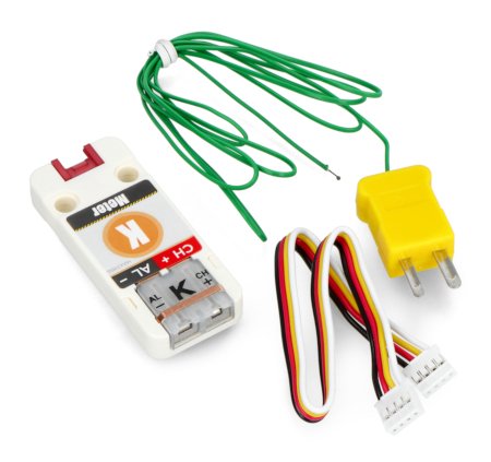 Elements included in the kit with the Kmeter Unit.