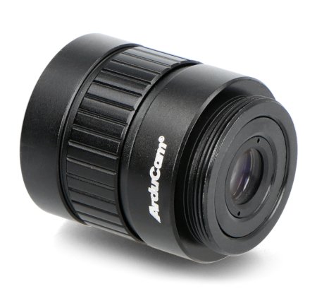 High-quality ArduCam product - CS-Mount lens.
