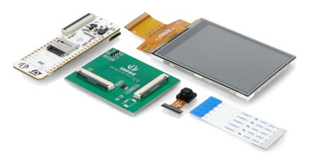 Elements included in the Wio Lite AI development kit