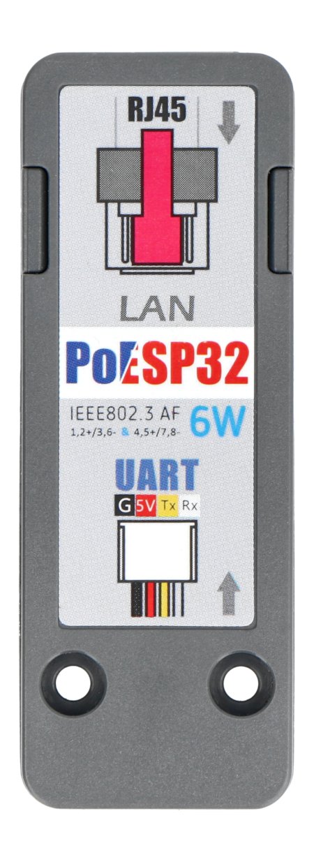 Ethernet communication module with PoE port - ESP32 - Unit expansion module for M5Stack development modules.