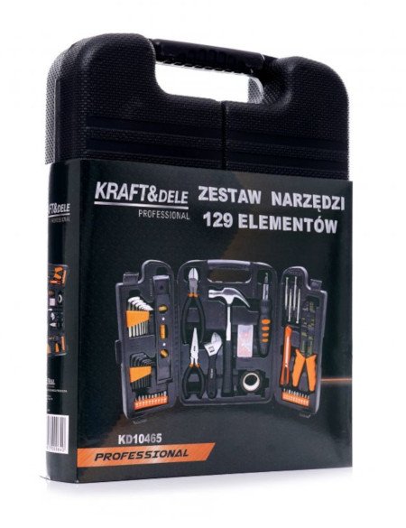 Kraft & Dele KD10465 tool set - 129 items