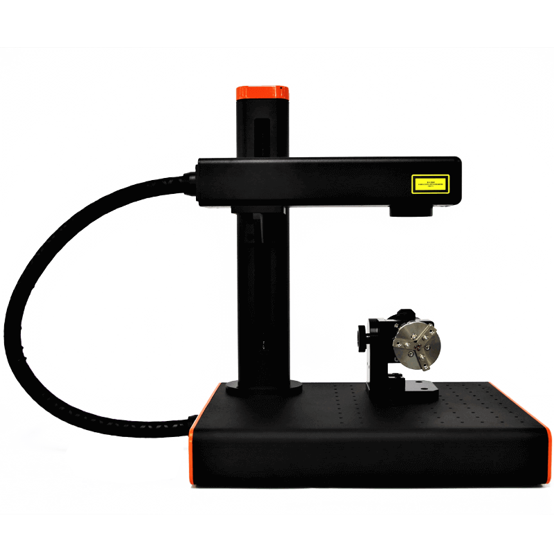 EM-Smart Basic 2 + Rotary laser marking machine