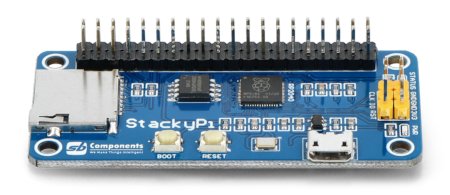 StackyPi - module with RP2040, microSD and GPIO