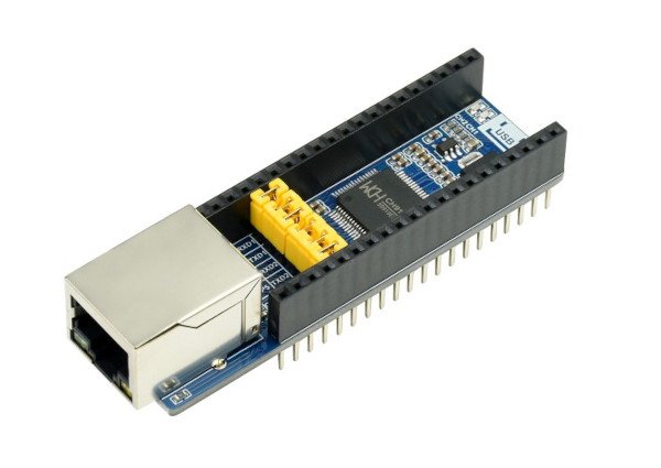 Ethernet converter 10/100 Mb / s - UART for Raspberry Pi Pico - Waveshare 20410