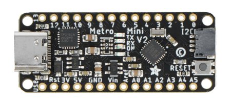 Metro Mini 328 V2 - Arduino compatible - 5 V / 16 MHz - STEMMA QT / Qwiic - Adafruit 5597.