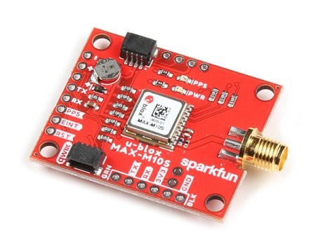 SparkFun GNSS Receiver Breakout - GNSS MAX-M10S receiver with Qwiic connector.