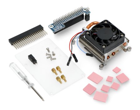 Components included in the set.