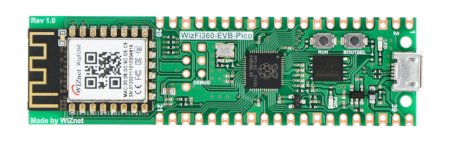 WizFi360-EVB-Pico - board with RP2040 microcontroller and WiFi communication - WIZnet
