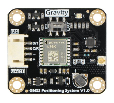 Gravity - GNSS GPS BeiDou receiver module - I2C / UART - DFRobot TEL0157