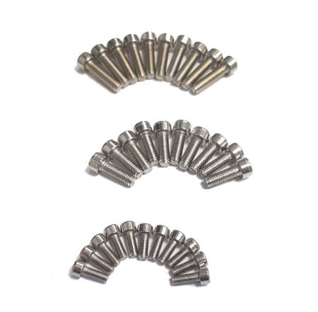 Set of screws, nuts and spacer sleeves M3 / M4 - 120 pcs.