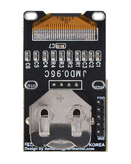 SSD1306 odroid inverted oled display module.