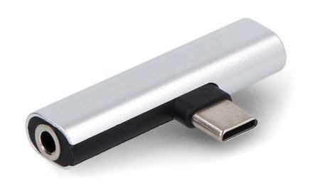 USB C adapter - 3.5 mm jack socket / USB Type C - Akyga AK-AD-71