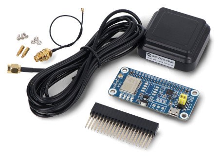 Dual-band GPS module L1 + L5 with GNSS LC29H(AA) system - overlay for Raspberry Pi - Waveshare 25278