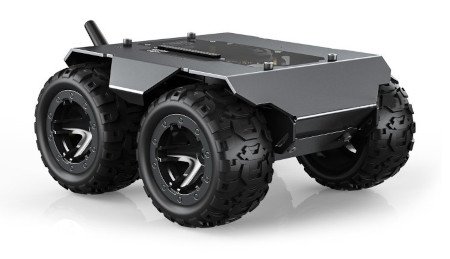 Wave Rover - 4-wheeled robot chassis with drive and ESP32 controller - Waveshare 25377