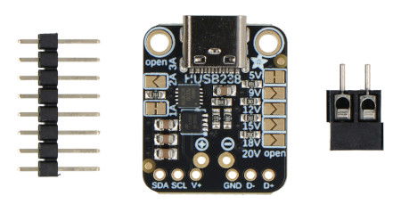 Power Delivery Dummy Breakout - power module with USB C connector - HUSB238 - Adafruit 5807