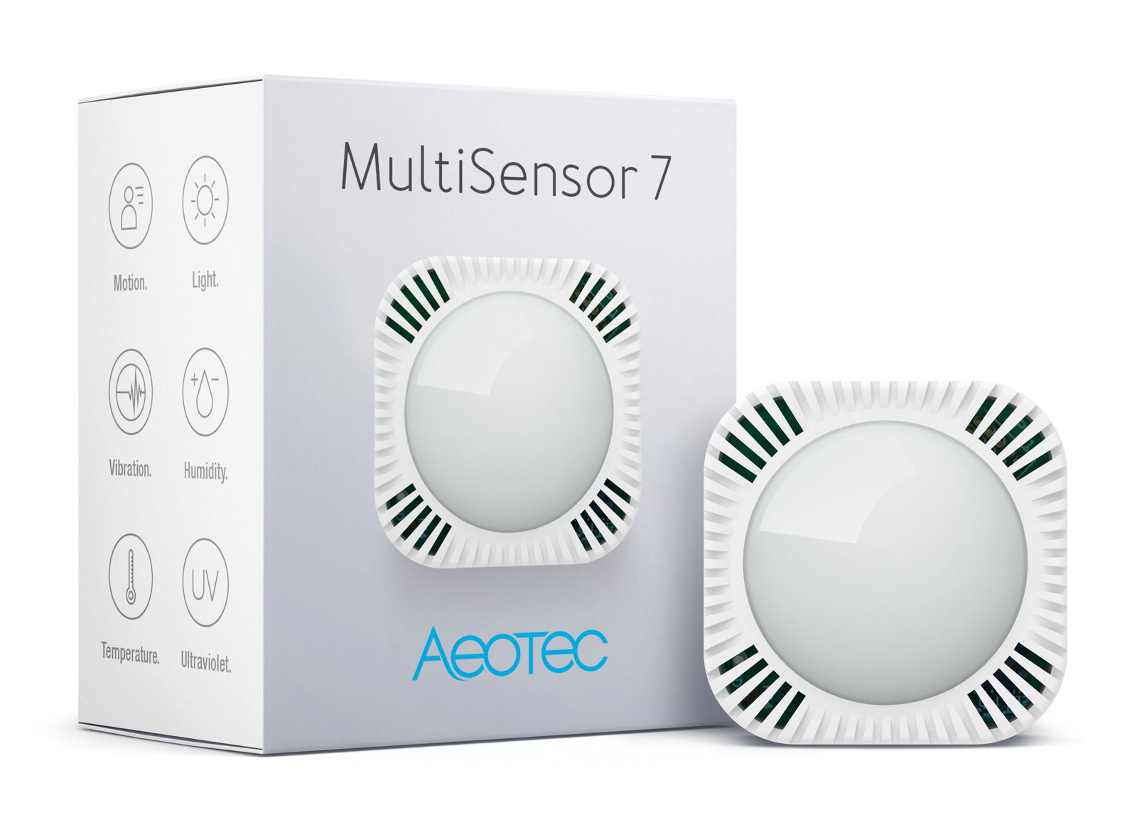 Aeotec Multisensor 7 - temperature, light, humidity, vibration and UV sensor - Z-Wave ZWA024