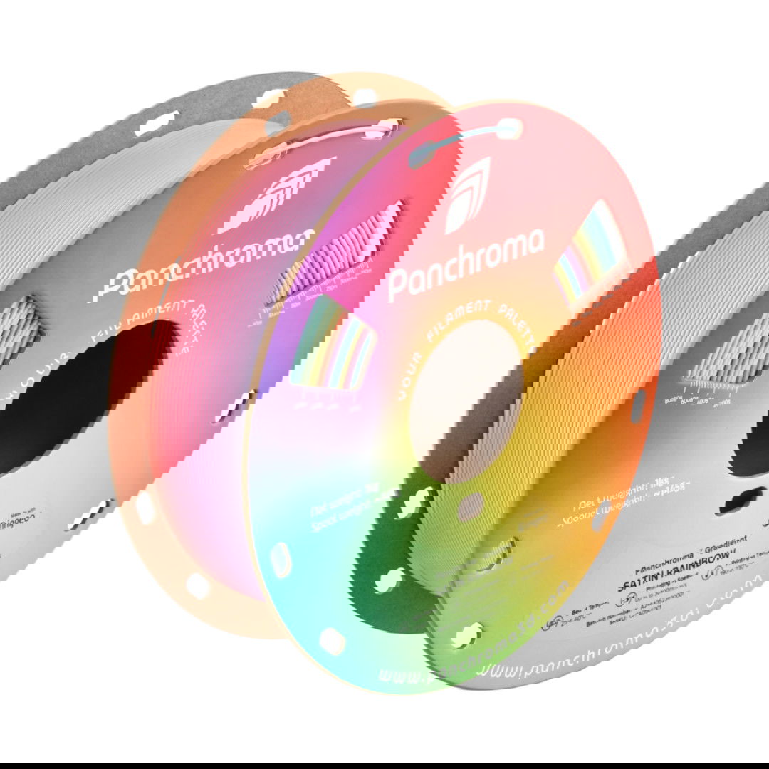 Filament Polymarker PolyTerra Gradient PLA 1.75 mm 1 kg - Pastel Rainbow