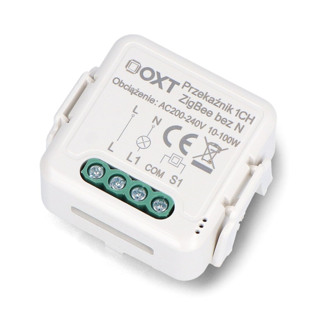 Tuya - single-channel mini relay without N - ZigBee - Android / iOS application - OXT SWTZ31