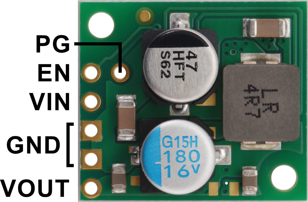 D30V30F7 - step-down converter - 7.5 V 3 A - Pololu 4894