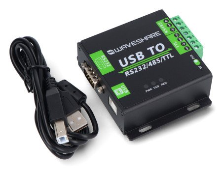 USB - RS232 / RS485 / UART(TTL) converter - FT232RL - Waveshare 15817