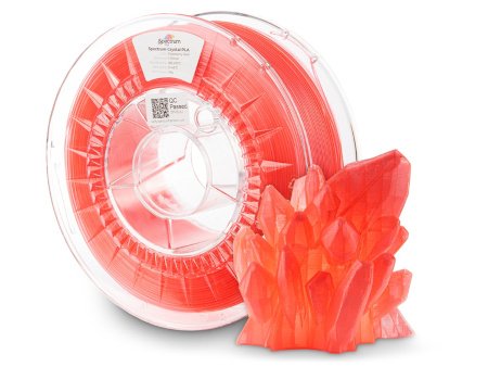 Filament Spectrum PLA Crystal 1.75 mm 1 kg - Raspberry Red