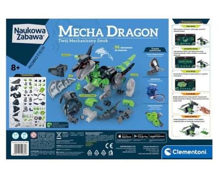 Robotics construction set - Mecha Dragon - Clementoni 50682