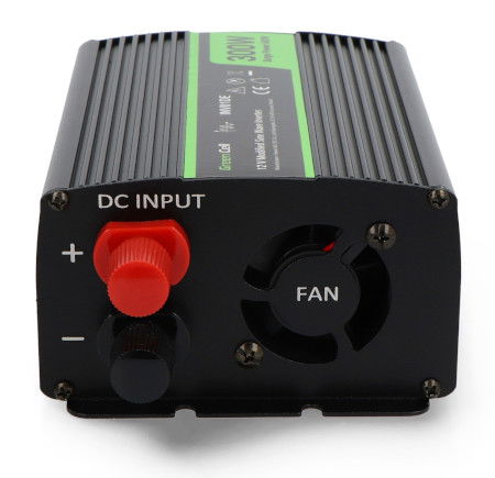 DC/AC step-up converter Green Cell 12VDC/230VAC 300W/600W - with modified sine wave - car