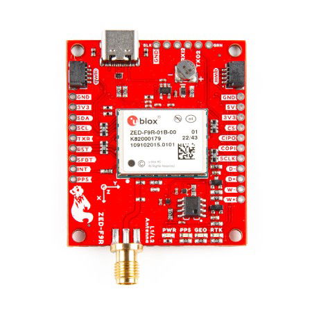 SparkFun GPS-RTK Dead Reckoning Kit - GPS module with ZED-F9R chip and SMA antenna - SparkFun KIT-23452