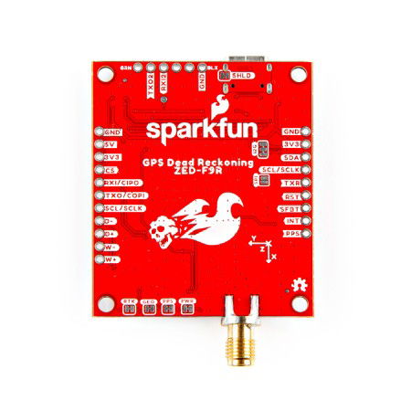 SparkFun GPS-RTK Dead Reckoning Kit - GPS module with ZED-F9R chip and SMA antenna - SparkFun KIT-23452