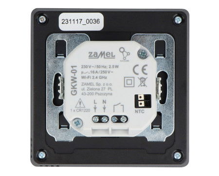 Zamel Supla GKW-01 - heating controller with LED display - WiFi - Android / iOS application