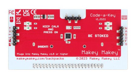 Makey Makey - Code-a-Key Backpack - adapter for BBC micro:bit