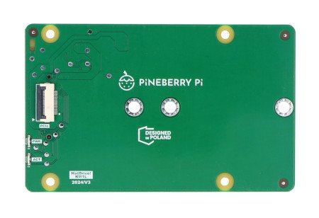 Pineberry Pi HatDrive! Bottom - NVMe 2230, 2242, 2280 adapter for Raspberry Pi 5